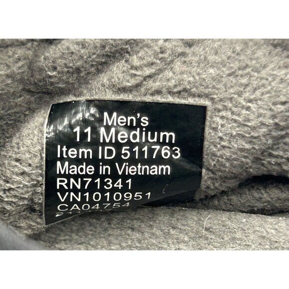 NWOB L.L. Bean Men's Black Gray PrimaLoft Waterproof Slip-On Shoes Sz 11 3032 - Picture 6 of 16